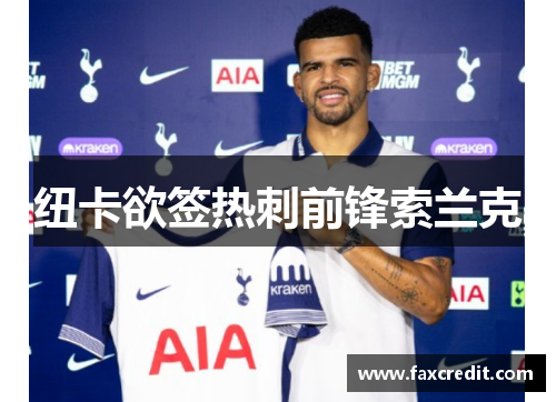 纽卡欲签热刺前锋索兰克
